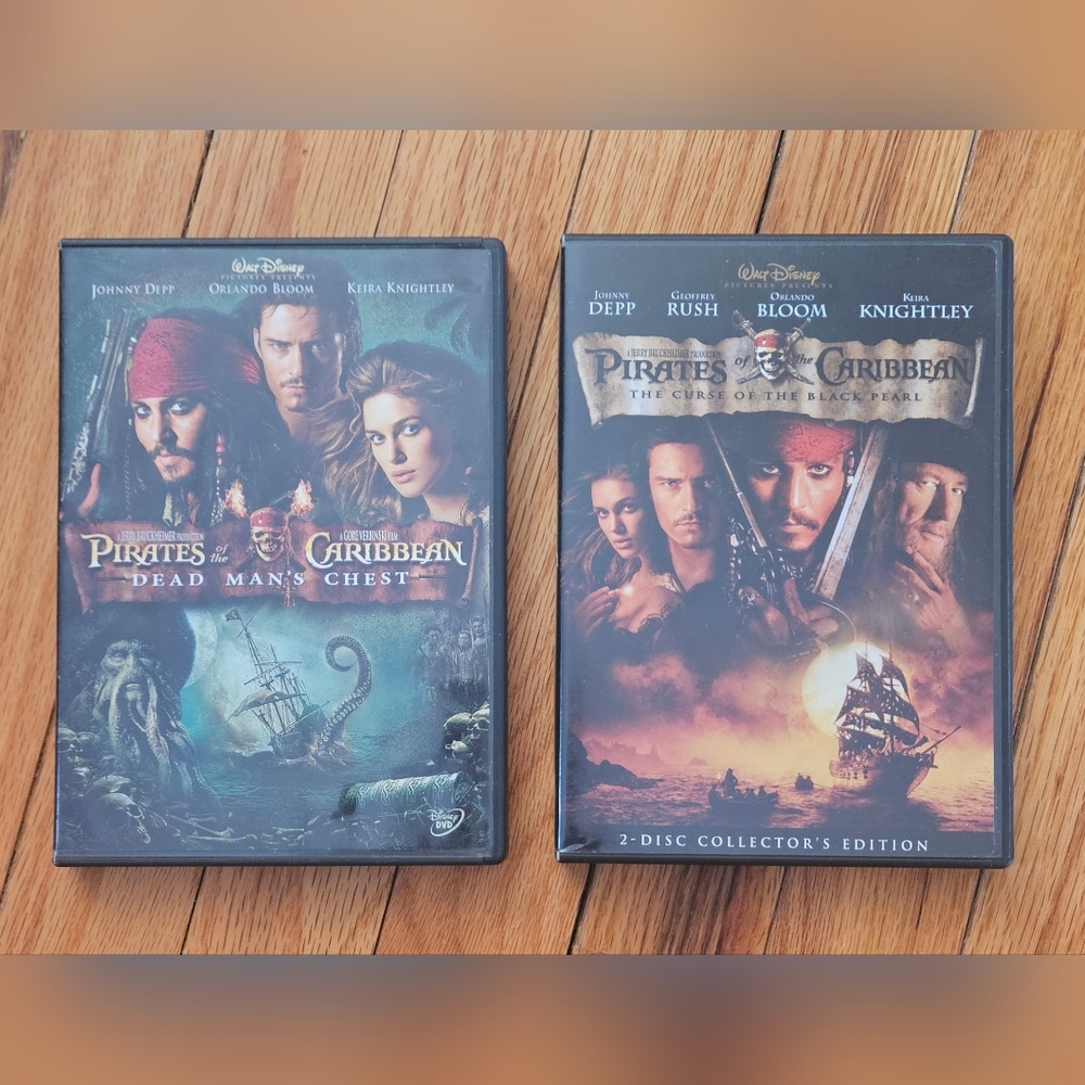 Pirates of the Caribbean DVD Set